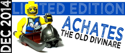 Achates the old divinare in Lego Minifigure form!
